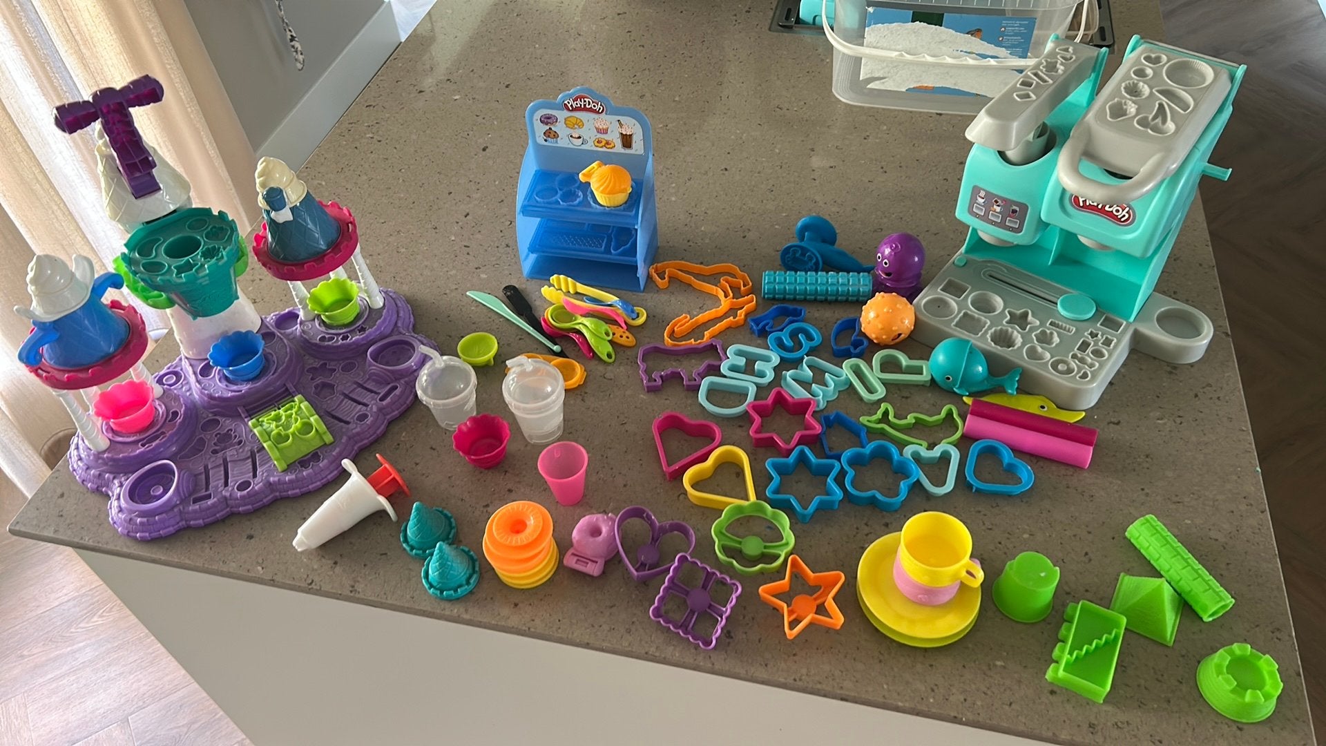 Play-Doh kleiset, Ophalen, Gebruikt