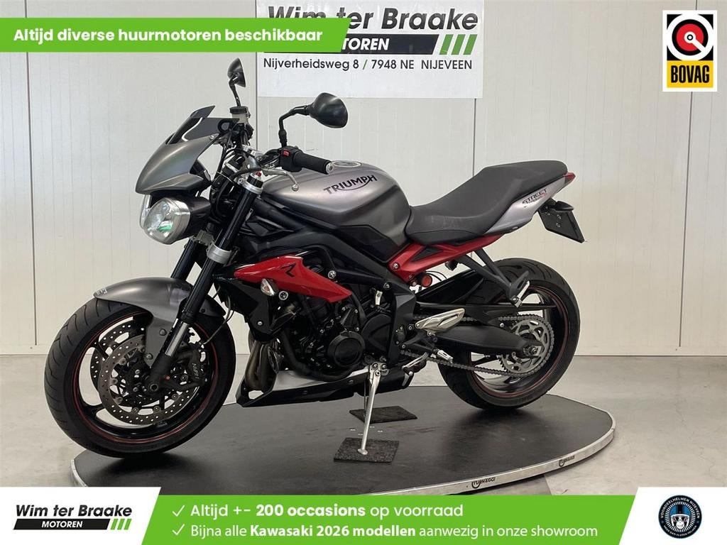 Triumph Street Triple R 675 ABS (bj 2014), 675 cc, Motorrijbewijs A, Bedrijf, Meer dan 35 kW