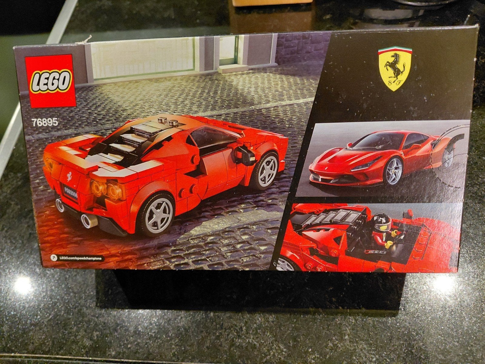 LEGO Speed Champions 76895 Ferrari F8 Tributo Nieuw, Nieuw, Complete set, Inclusief instructies, Lego