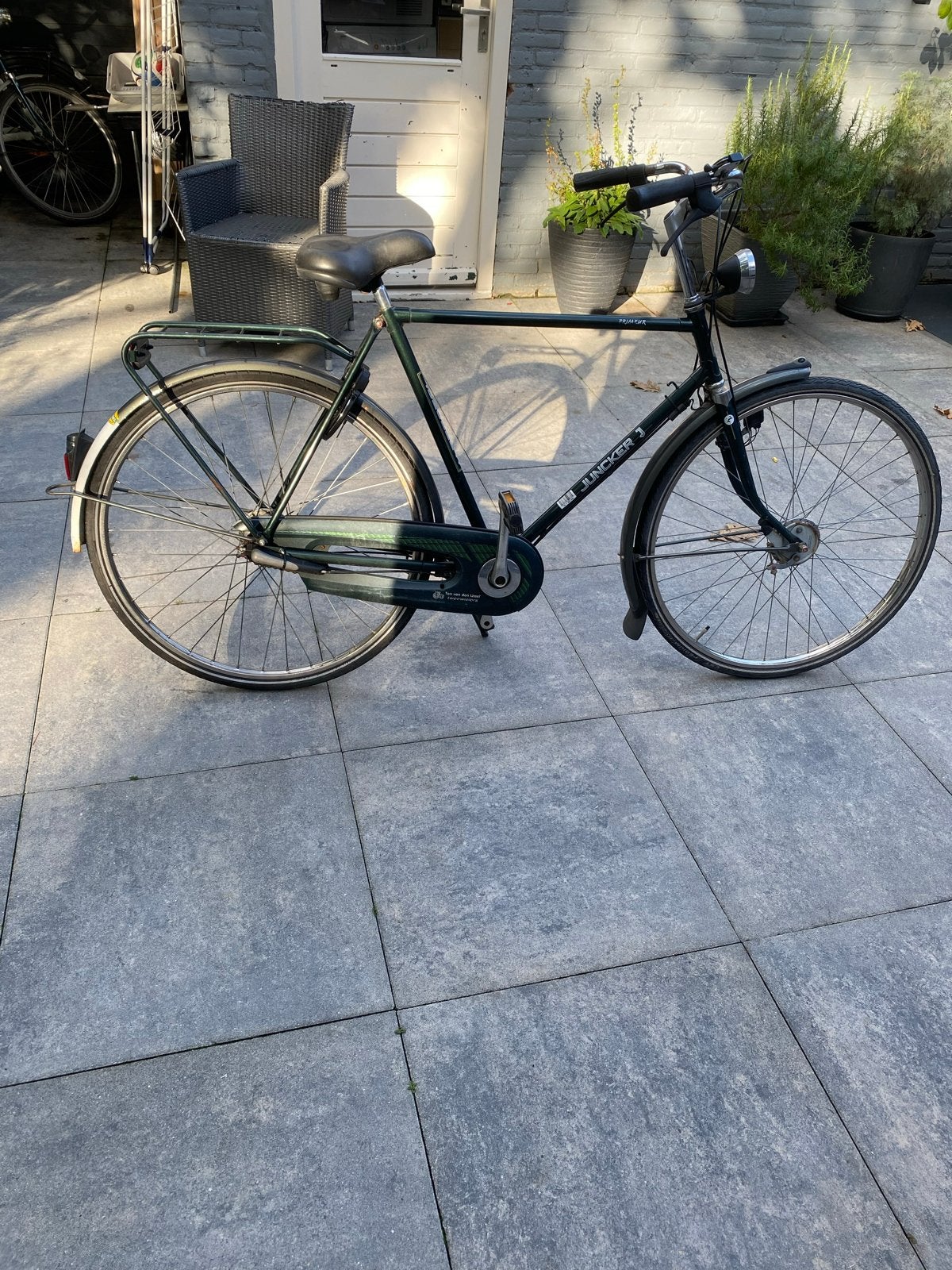 28 inch Gazelle Juncker, Fietsen en Brommers, Ophalen, Gazelle, Trommelrem, 53 tot 56 cm