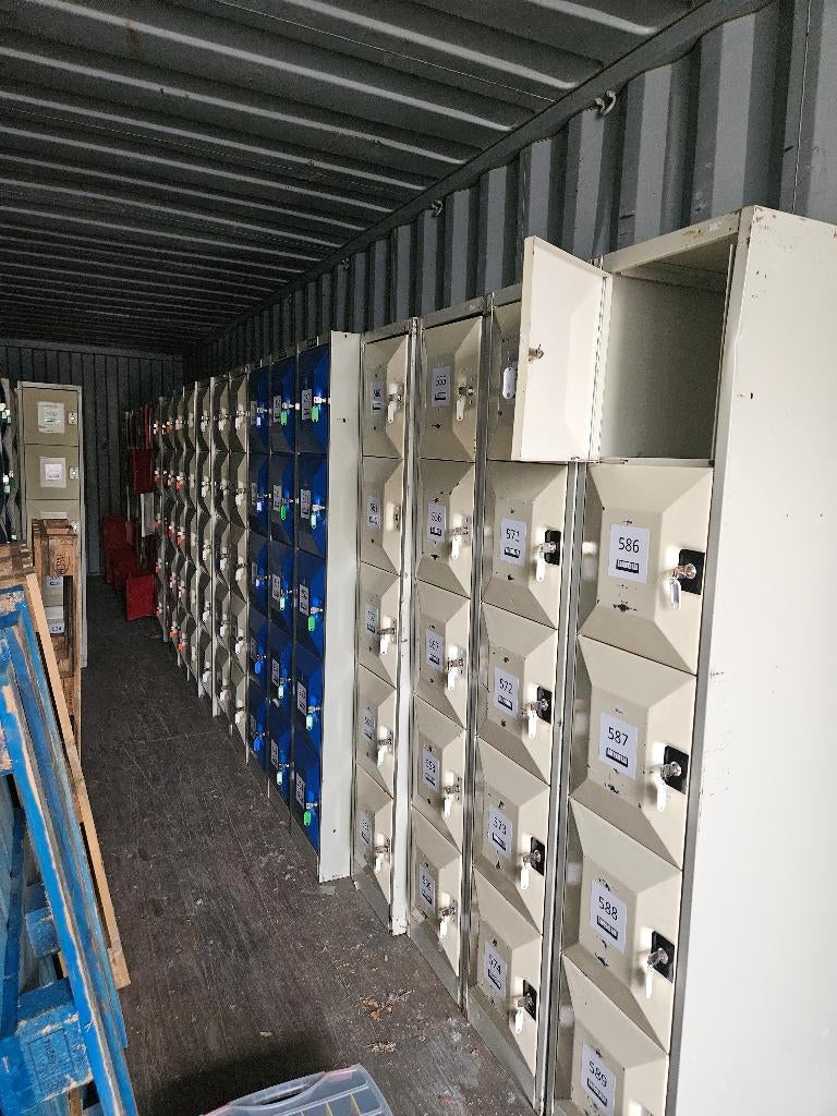 gebruikte lockers / kluisjes, Huis en Inrichting, Kasten | Lockerkasten, Gebruikt, Ophalen
