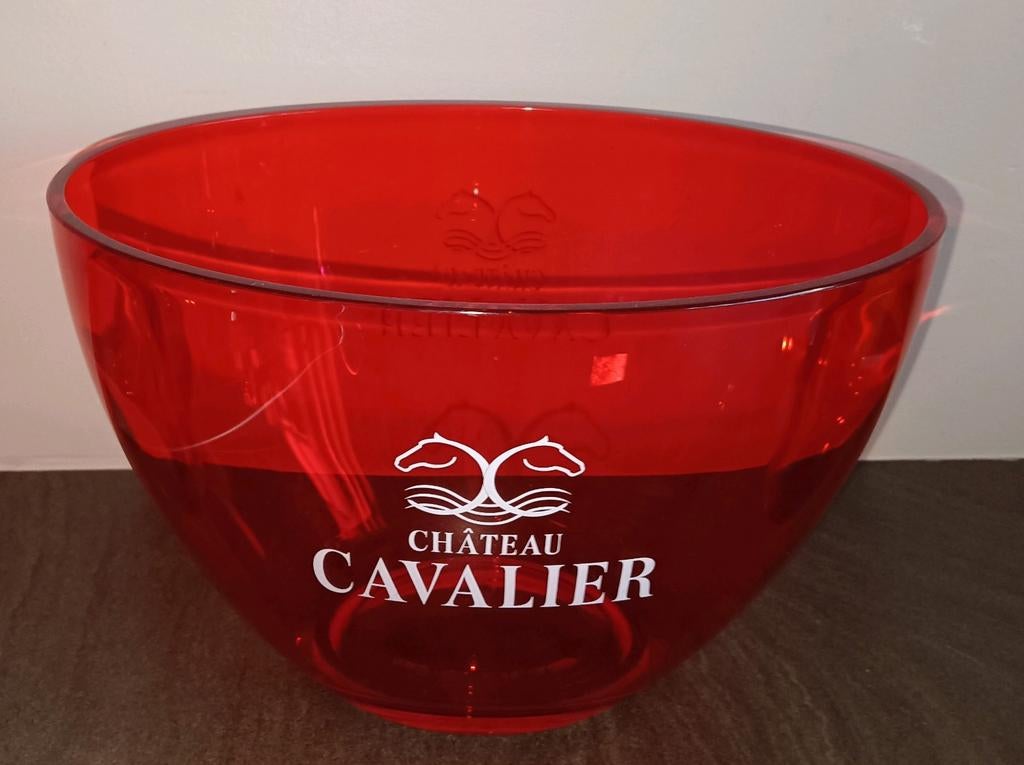 Wijnkoeler Chateau Cavalier vintage, Ophalen of Verzenden, Zo goed als nieuw, Frankrijk, Rode wijn