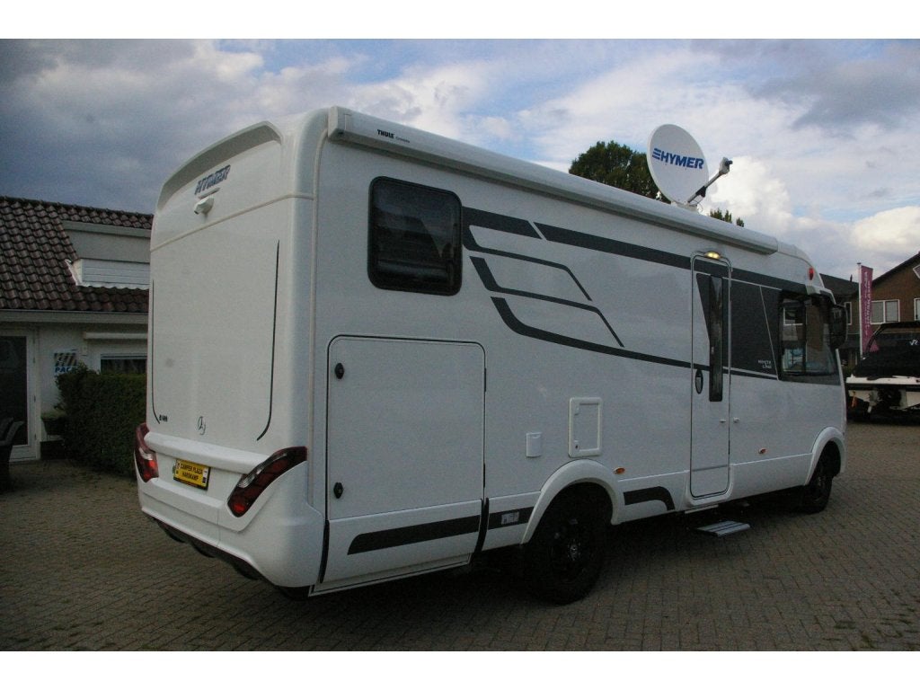Hymer B-MC I 600 Automaat, enkele bedden, Hefbed., Caravans en Kamperen, Campers, Ringverwarming, Koelkast, Bedrijf, Hymer