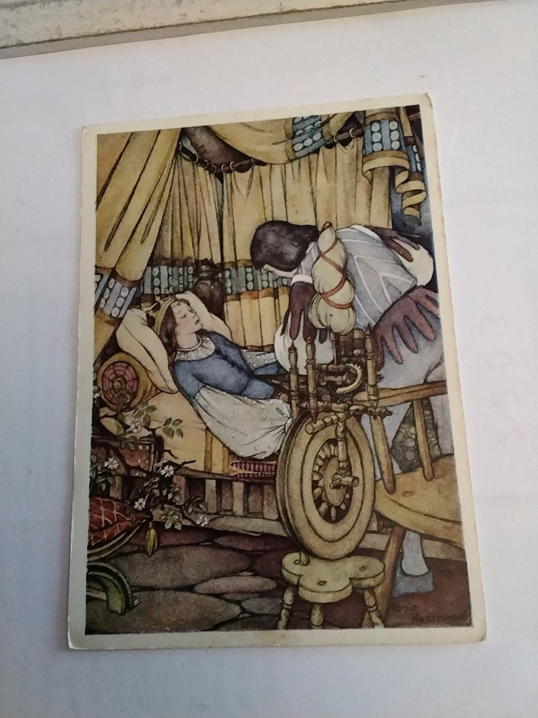 Sprookjeserie   6  "Doornroosje"  Toni Koornneef, Verzamelen, Ophalen of Verzenden