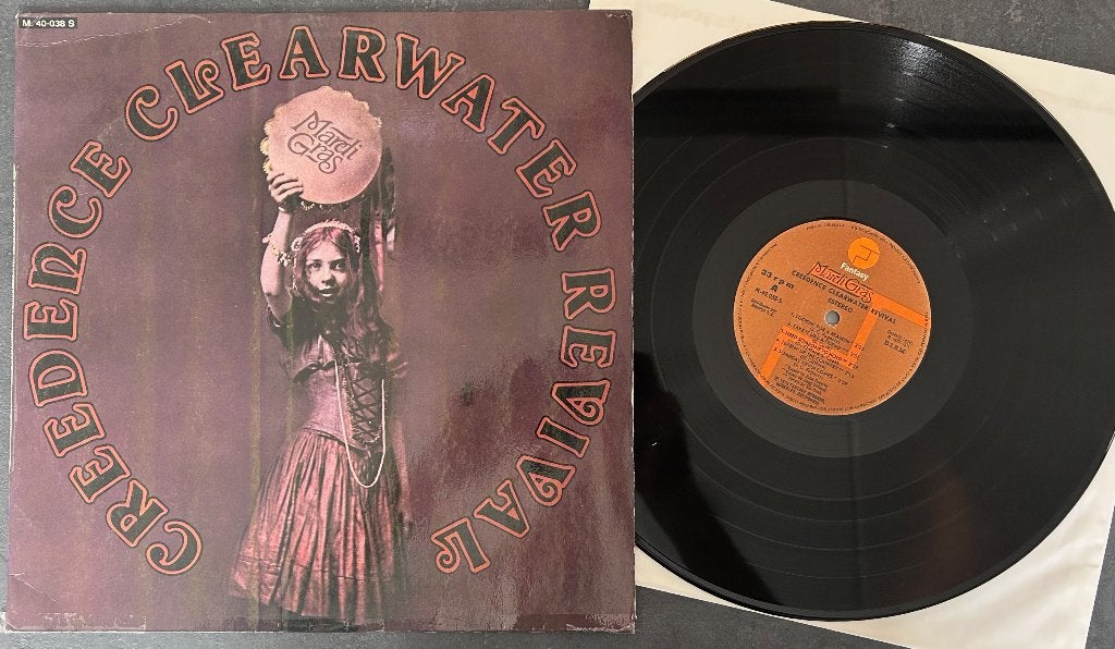 CREEDENCE CLEARWATER REVIVAL - Mardi grass ( LP ), LP, Gebruikt, Originele persing, Ophalen of Verzenden
