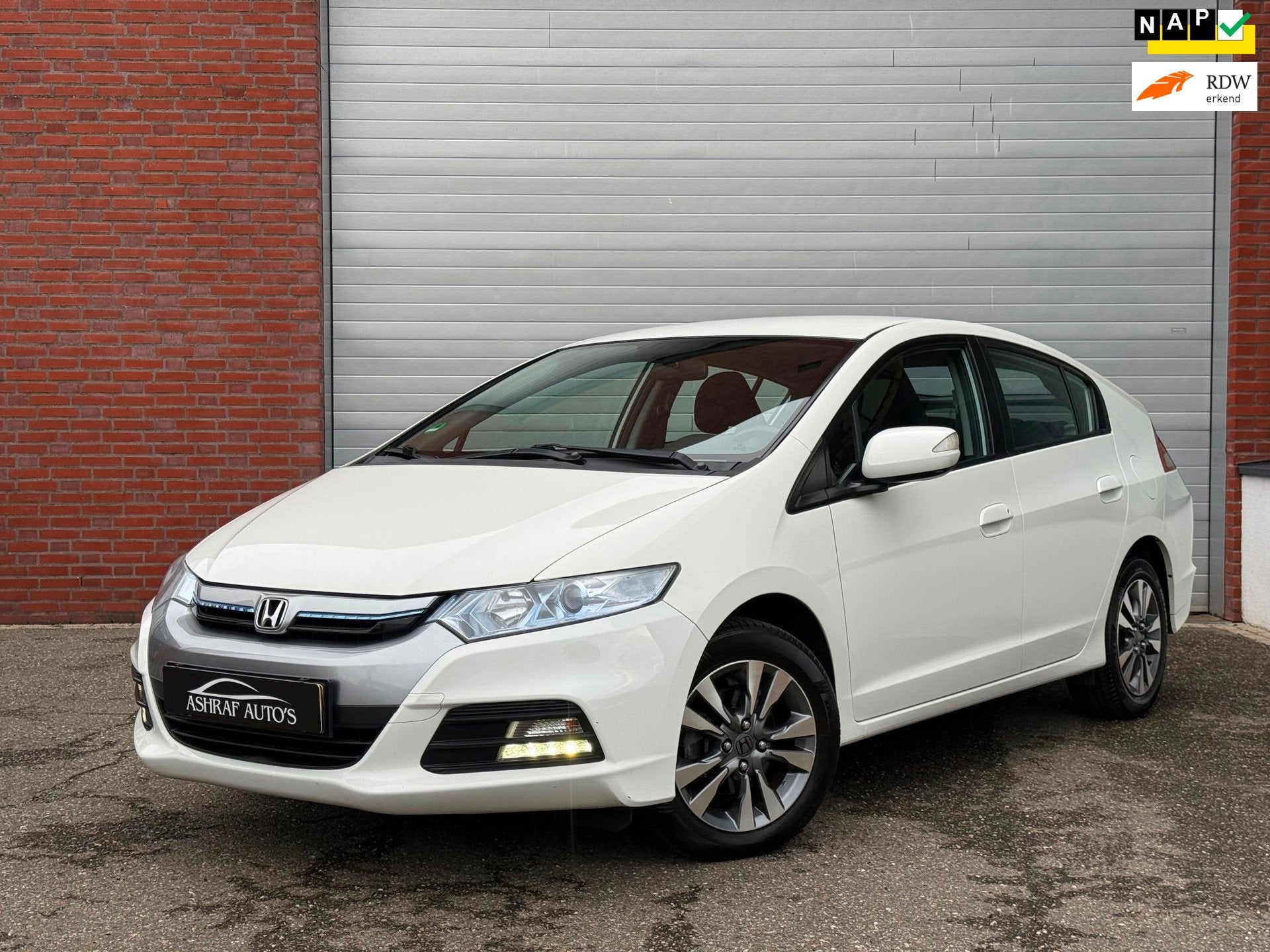 Honda Insight 1.3 Comfort | NAVI | NEW APK | NAP, Auto's, Zwart, 4 cilinders, Alcantara, Wit