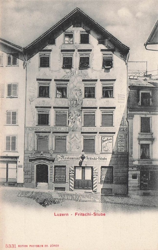 702-440-011 Luzern Fritschi-Stube, Verzenden, Voor 1920, Overig Europa