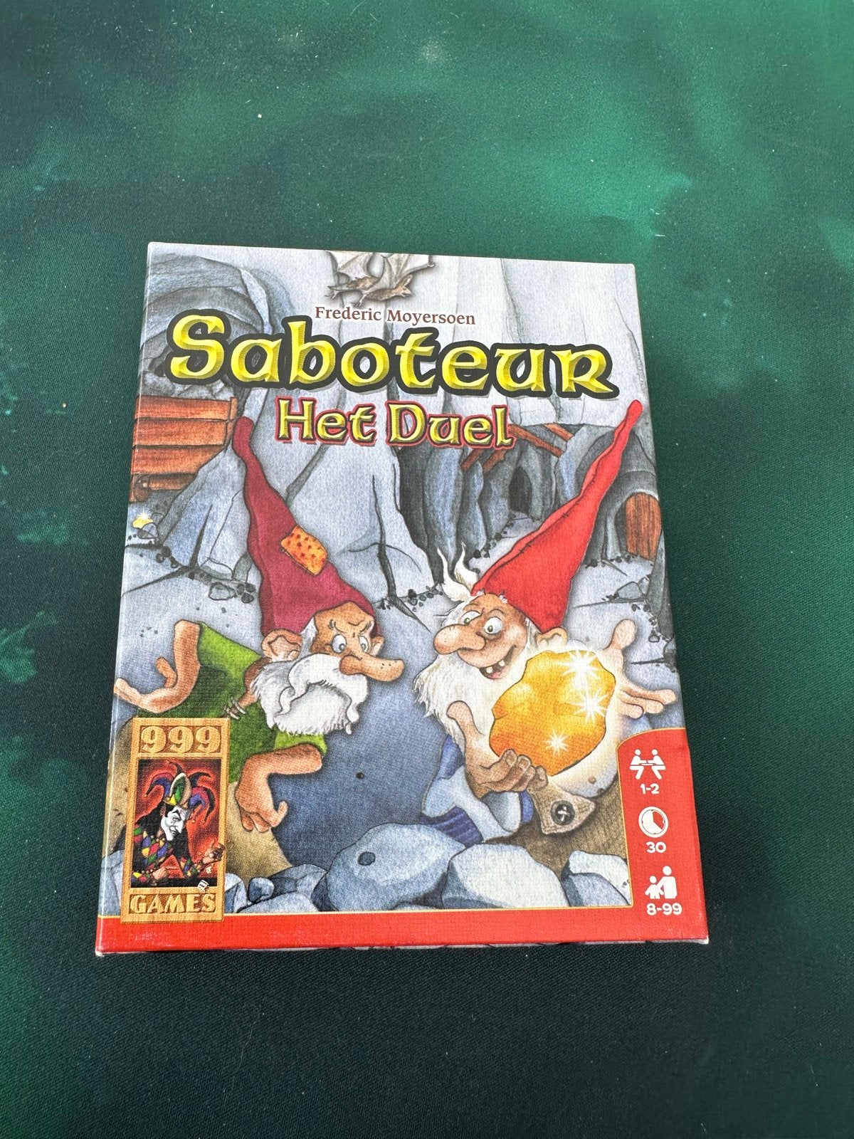 Saboteur Het Duel - Kaartspel voor 1-2 spelers, Een of twee spelers, Ophalen of Verzenden, Zo goed als nieuw