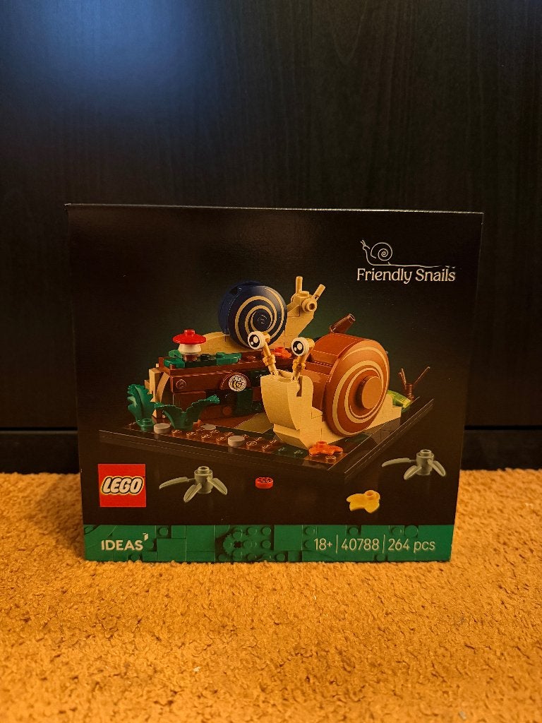 LEGO 40788 Friendly Snails | Nieuw in doos (ongeopend), Ophalen, Lego, Nieuw, Ideas