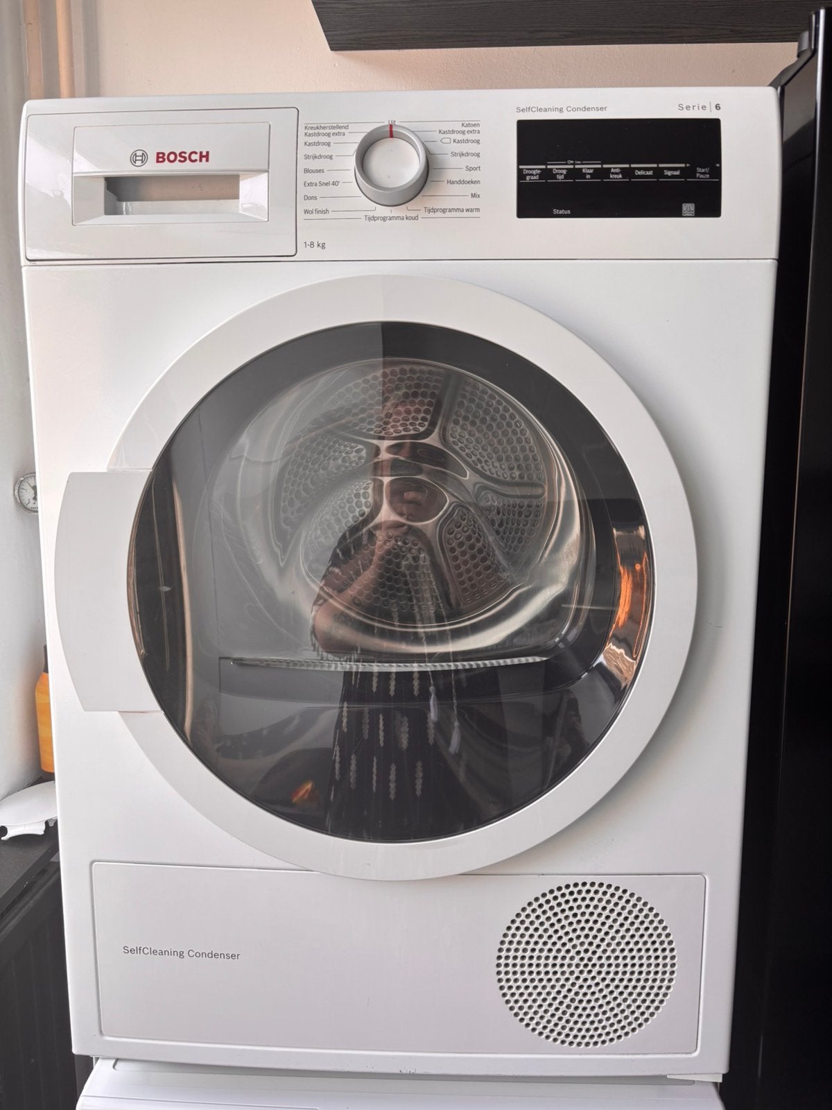 Bosch droger gebruikt, Witgoed en Apparatuur, Wasdrogers, 8 tot 10 kg, Ophalen, Gebruikt, Condens