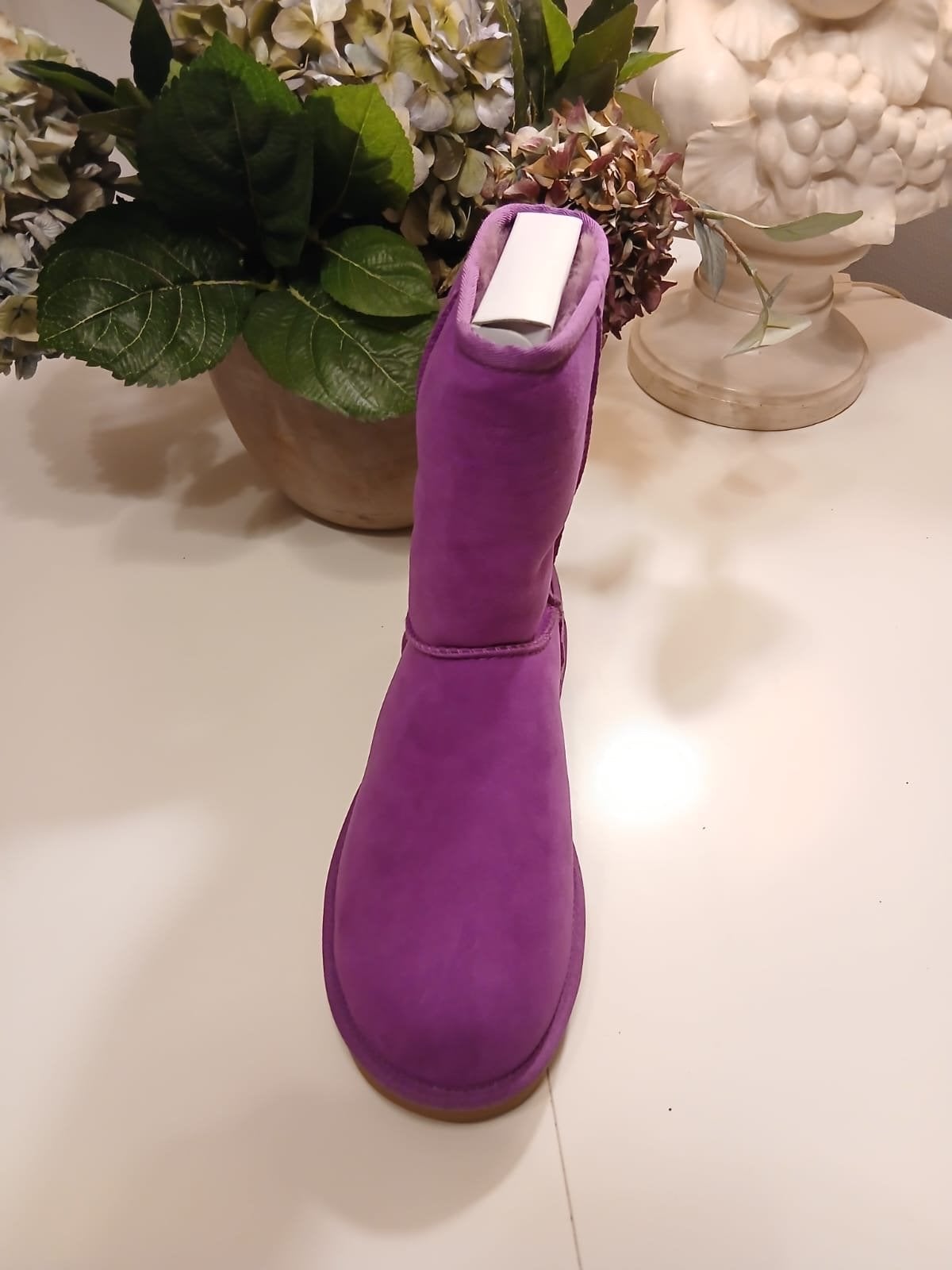 UGG Australia Classic Short Dameslaarzen Paars Maat 40, Overige kleuren, Lage of Enkellaarzen, Nieuw, Ophalen of Verzenden