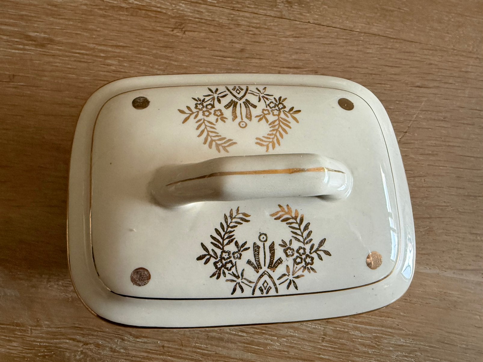 Oud Boch zeep bakje, Ophalen