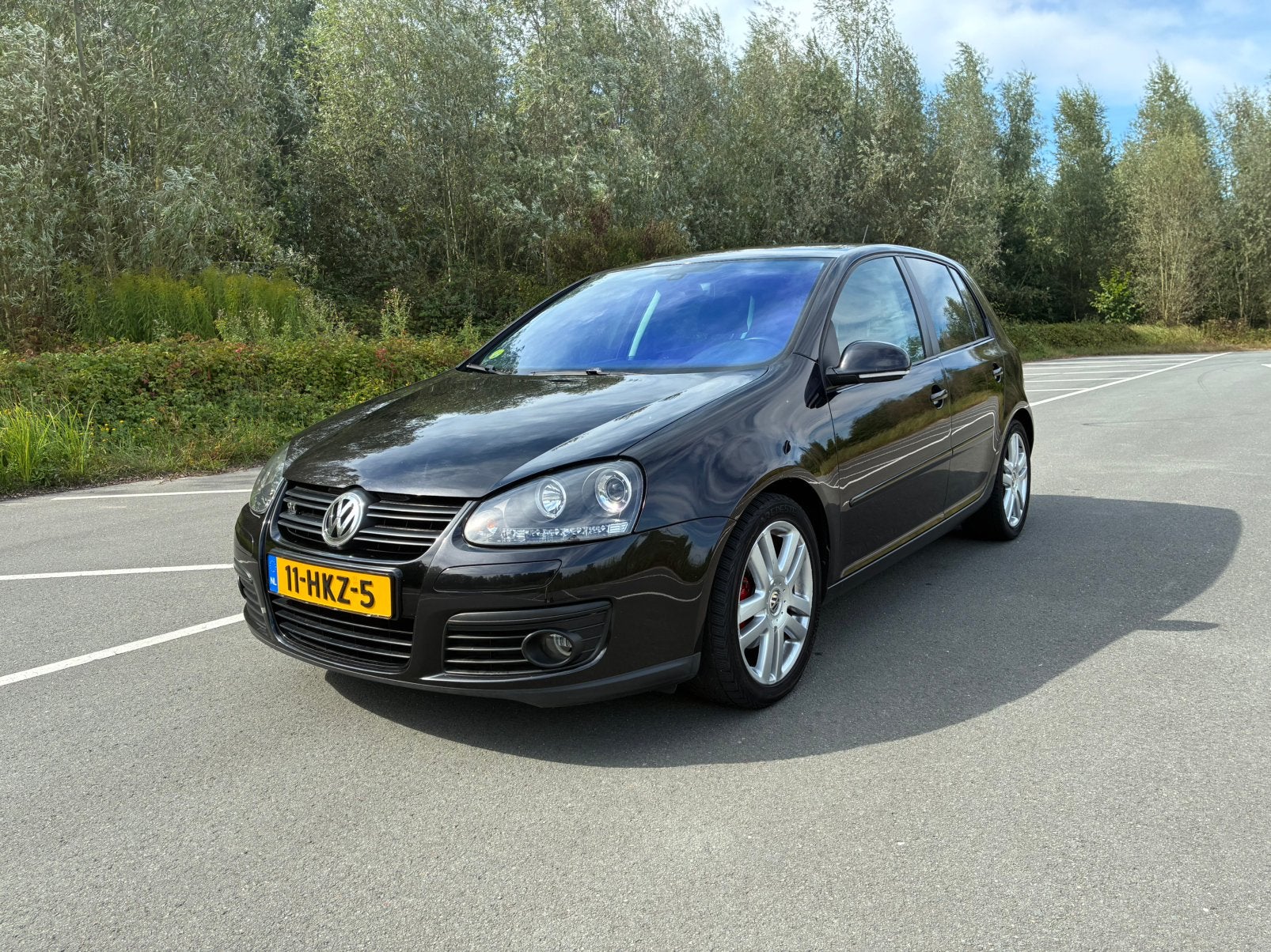 Volkswagen Golf 1.4 TSI 90KW 2009 nieuwe distributieketting, Voorwielaandrijving, Stof, Zwart, 4 cilinders