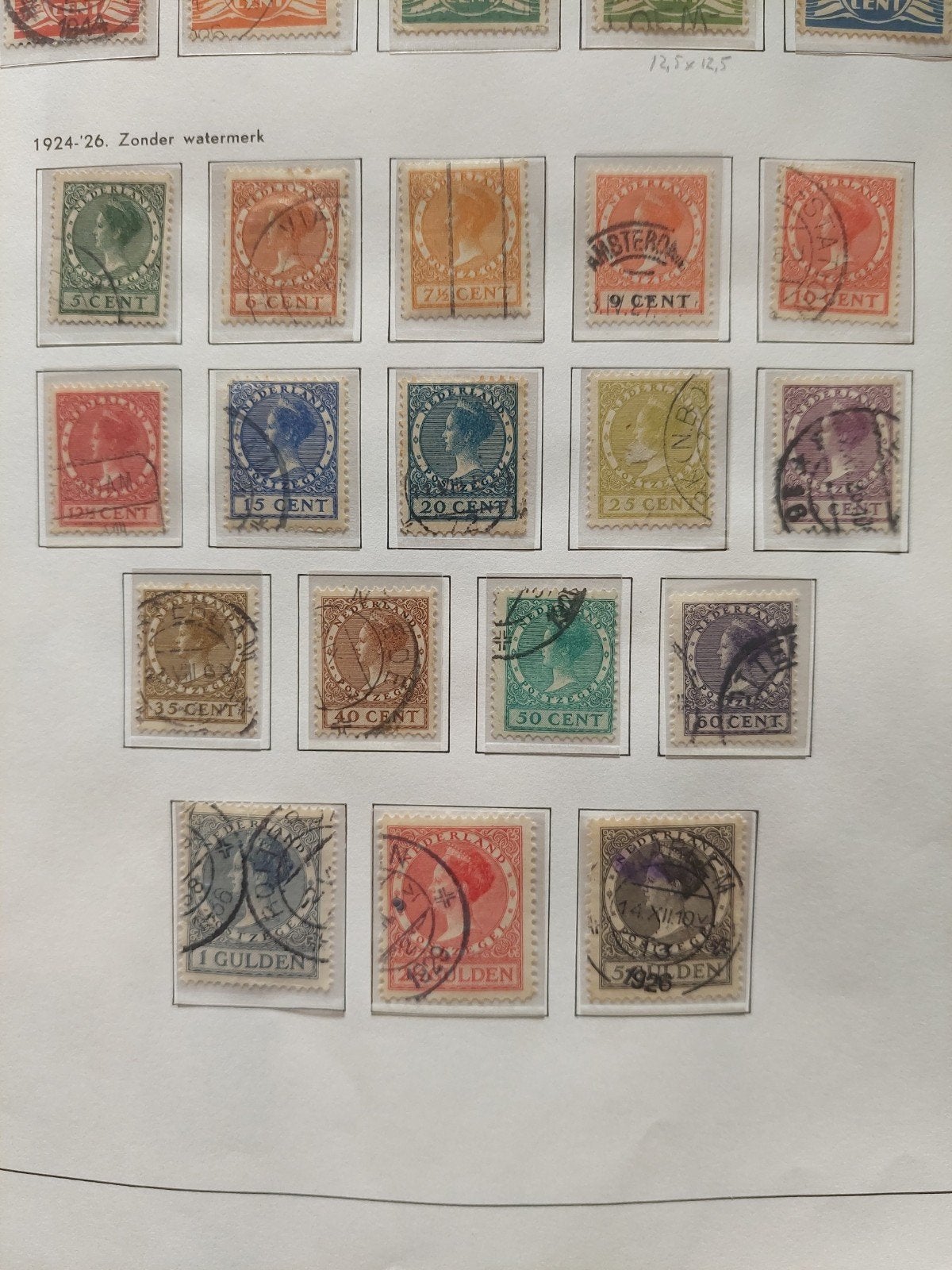 Postzegels Nederland 1926-1939 gestempeld., Postzegels en Munten, Postzegels | Nederland, Ophalen of Verzenden, T/m 1940, Gestempeld