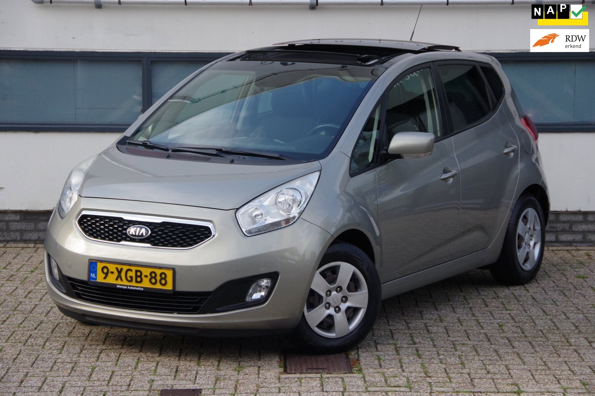 Kia Venga 1.6 CVVT World Cup Edition |NL Auto| Dealer onderh, 4 cilinders, Origineel Nederlands, Bedrijf, 550 kg