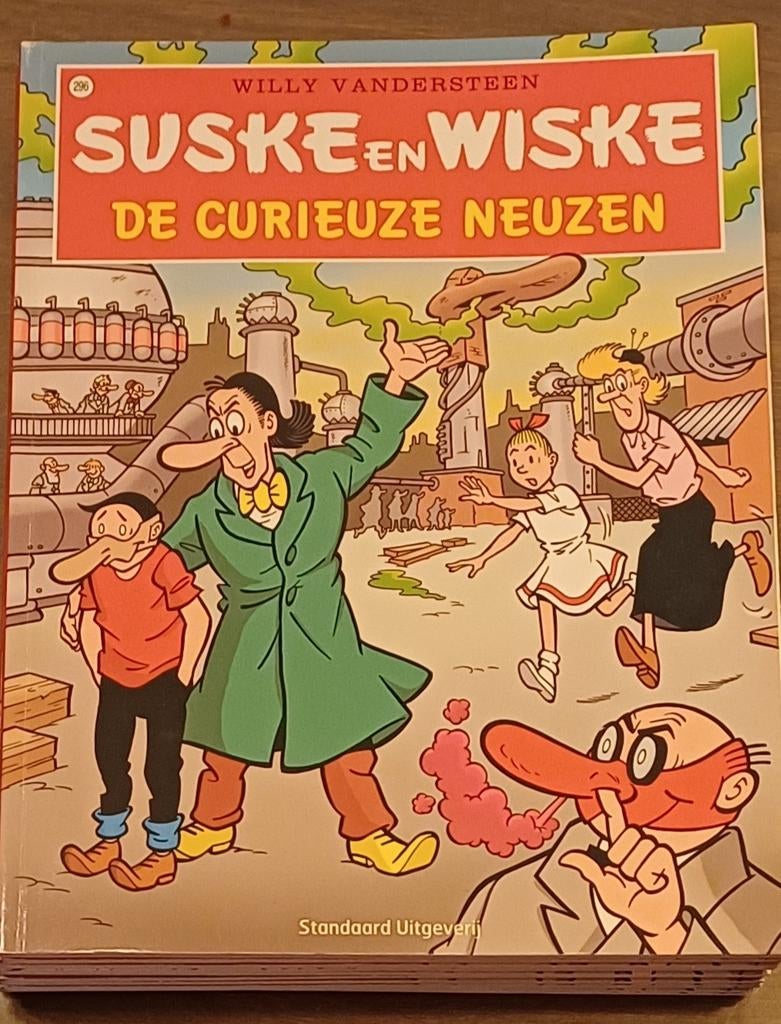 Suske en Wiske - 296, 297 en 298, Meerdere stripboeken, Ophalen of Verzenden, Gelezen, Willy Vandersteen