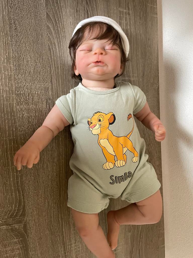 Reborn babypop, Verzamelen, Poppen, Ophalen of Verzenden, Zo goed als nieuw