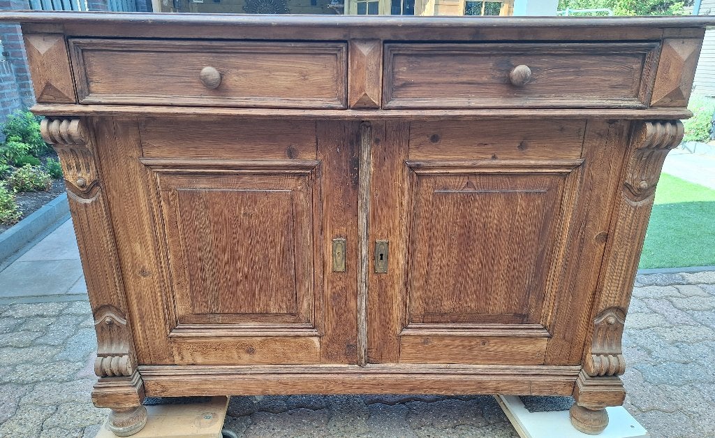 eiken kast, Antiek en Kunst, Ophalen
