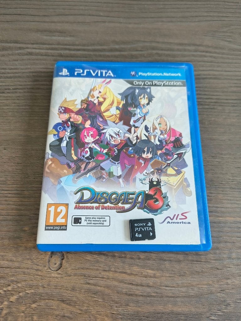 disgaea 3 vita absence of detention game spel geheugenkaart, Avontuur en Actie, 1 speler, Ophalen of Verzenden, Zo goed als nieuw
