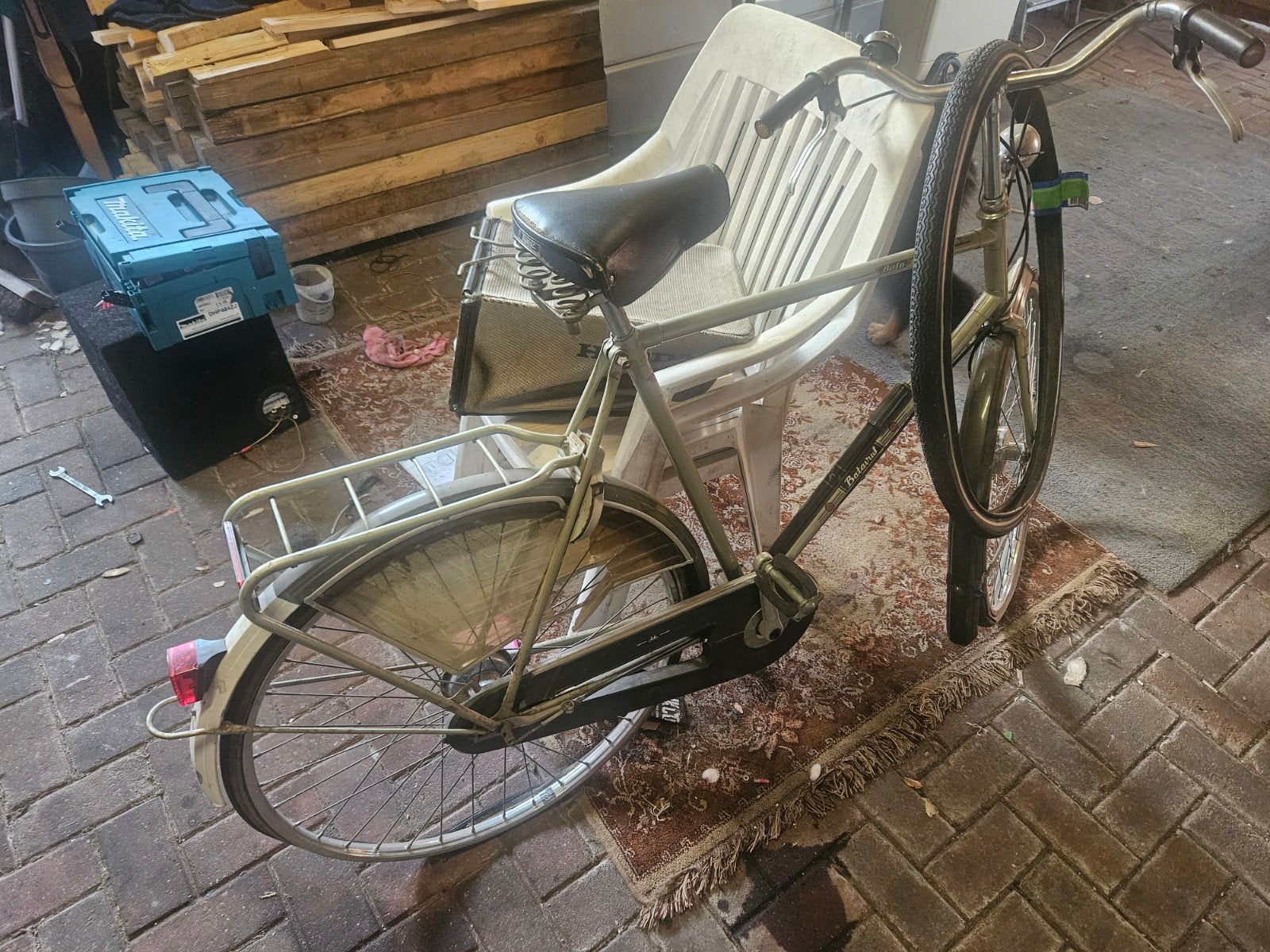 Bato fiets - Opknapper, Ophalen, Gebruikt, Velgrem, Versnellingen