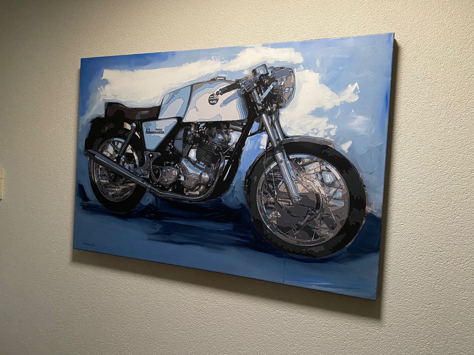 Norton Commando Gus Kuhn, Ophalen, Zo goed als nieuw, Motoren