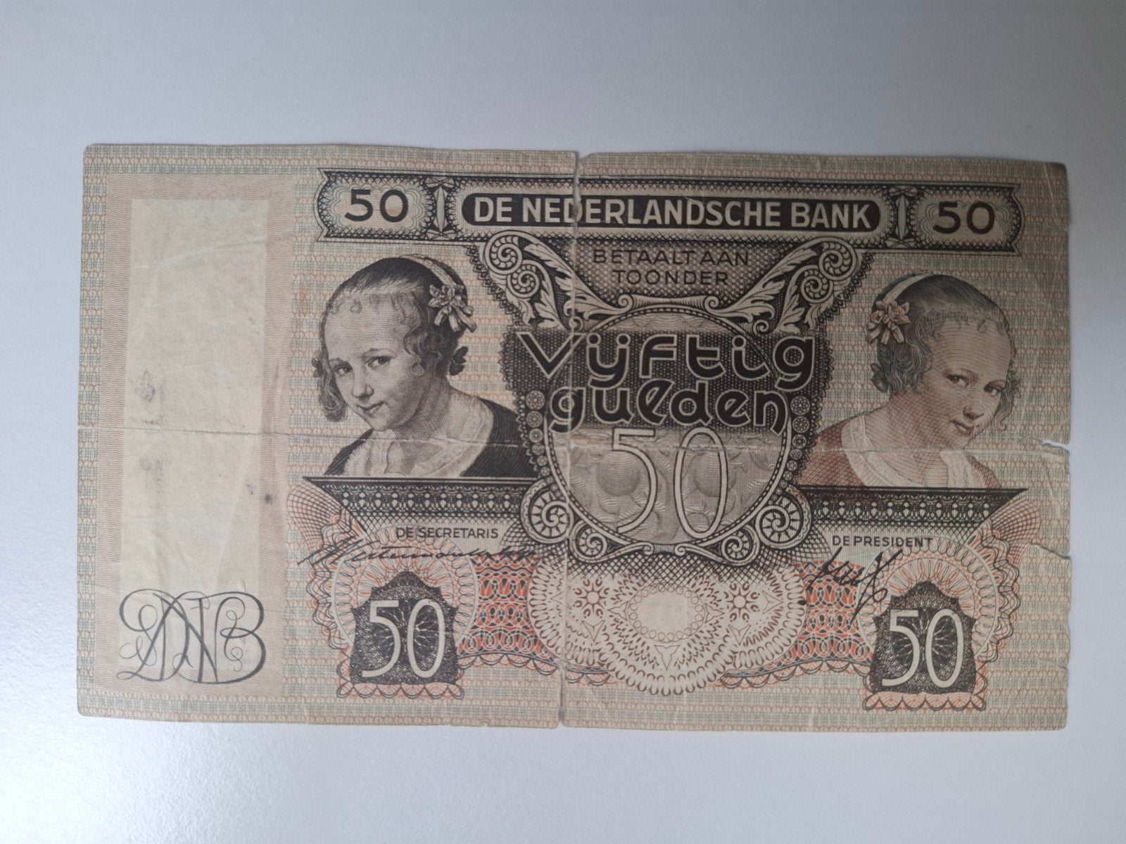 lotje Nederland/ zuid afrika, Postzegels en Munten, Ophalen, 10 gulden