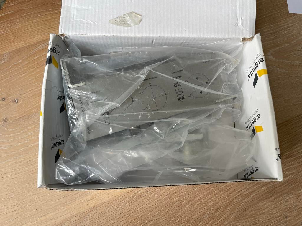 Argenta Pivottica PRO 150 FM F90 Taatsdeurscharnier, Ophalen of Verzenden, Zo goed als nieuw, Binnendeur, 215 cm of meer