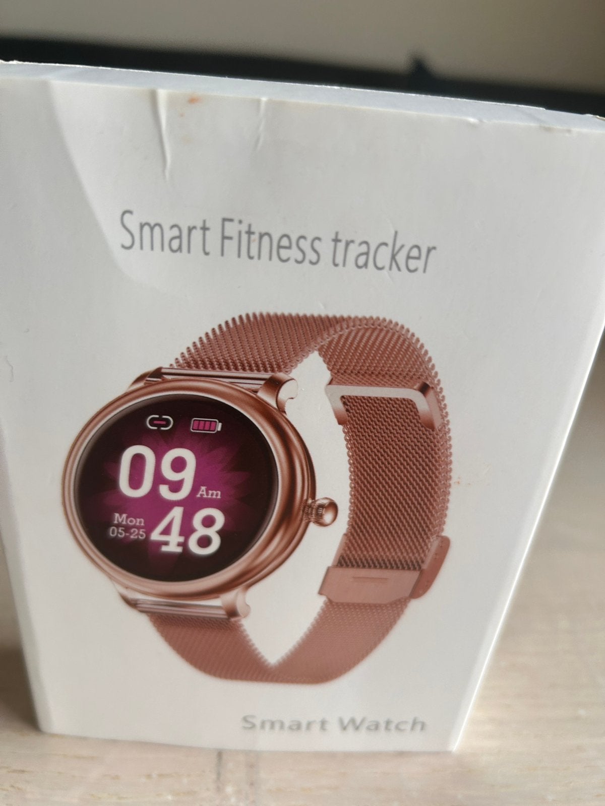 Smartwatch dames goud, Ophalen, IOS, Nieuw, Roze