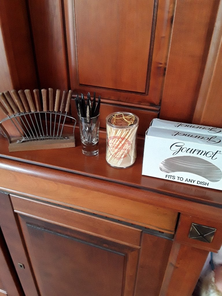 vintage cocktailprikkers. vintage gratenbakjes, Ophalen of Verzenden, Huis en Inrichting