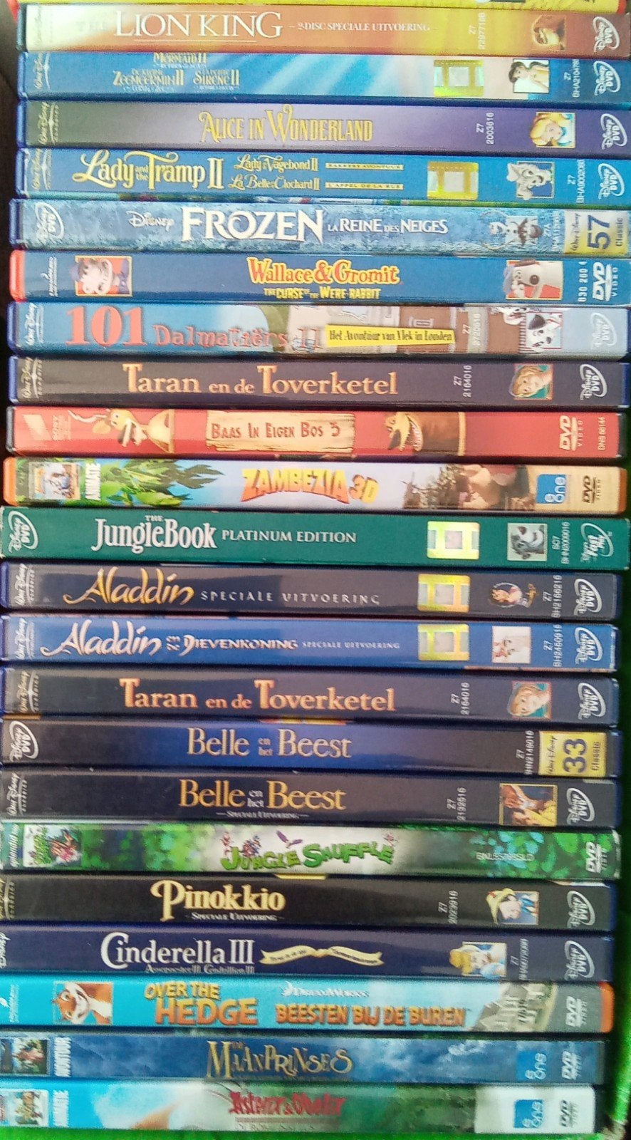Walt Disney, Pixar , Dreamworks per 4 stuks €6,-, Animatie, Nederlands, Ophalen of Verzenden, Zo goed als nieuw