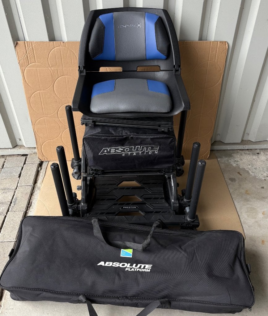 Preston Absolute Station + 360 Seat+ Absolute Platform zgan, Ophalen, Zo goed als nieuw, Complete set