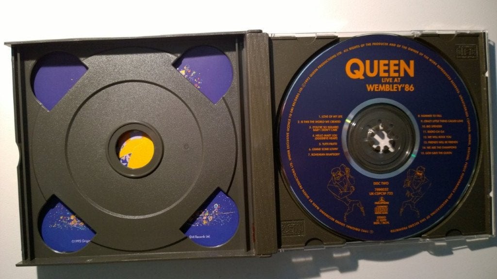 Queen - Live At Wembley '86, Ophalen of Verzenden, Zo goed als nieuw, Poprock, Album