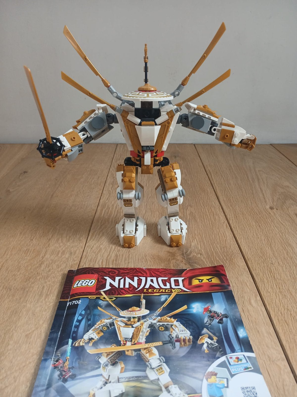 Ninjago 71702 gouden mech, Lego, Ophalen of Verzenden, Zo goed als nieuw, Ninjago