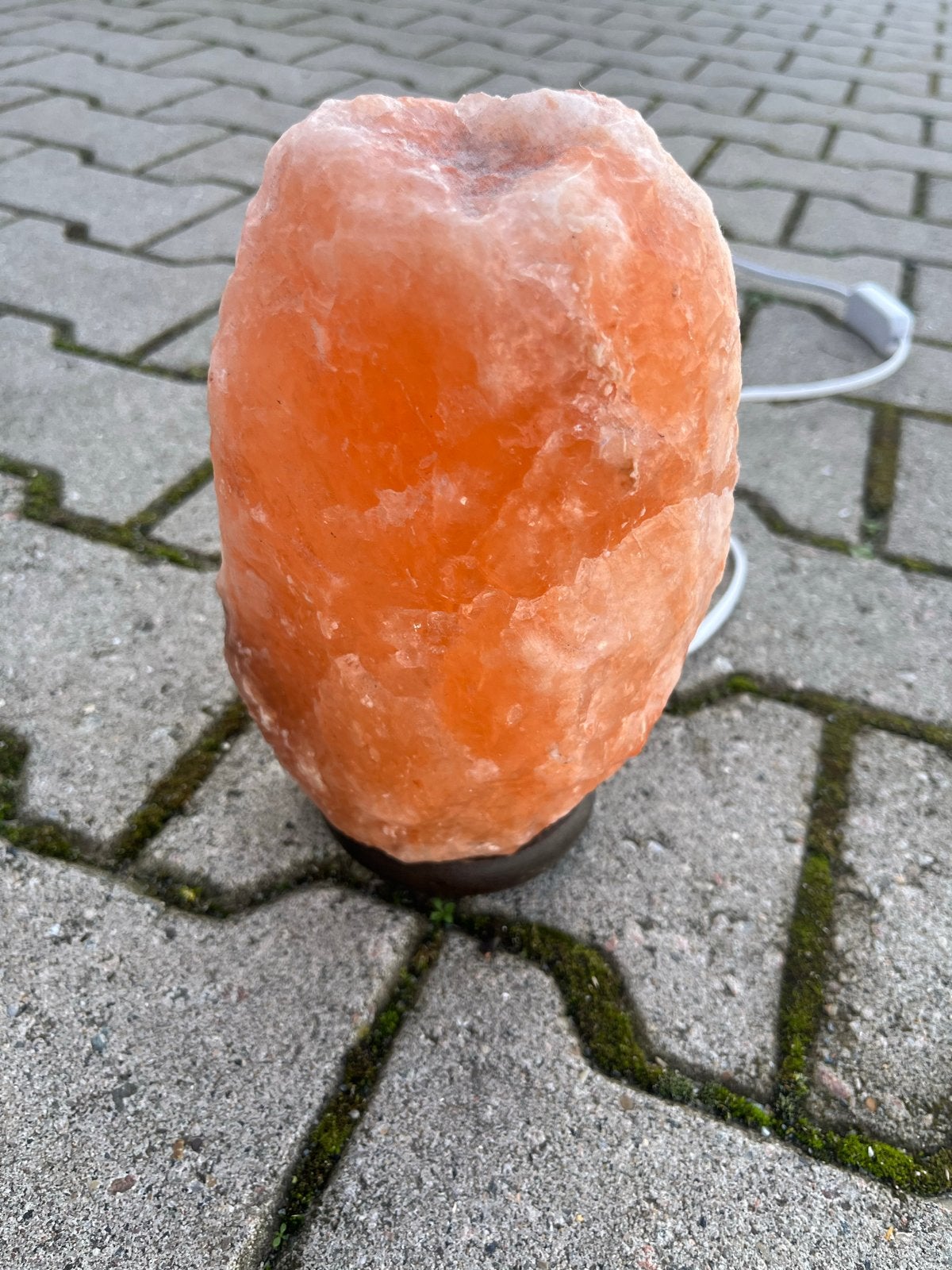Himalaya Zoutlamp - Natuurlijke Sfeer en Welzijn, Natuurlijk materiaal, E14 (klein), Ophalen of Verzenden, Zo goed als nieuw