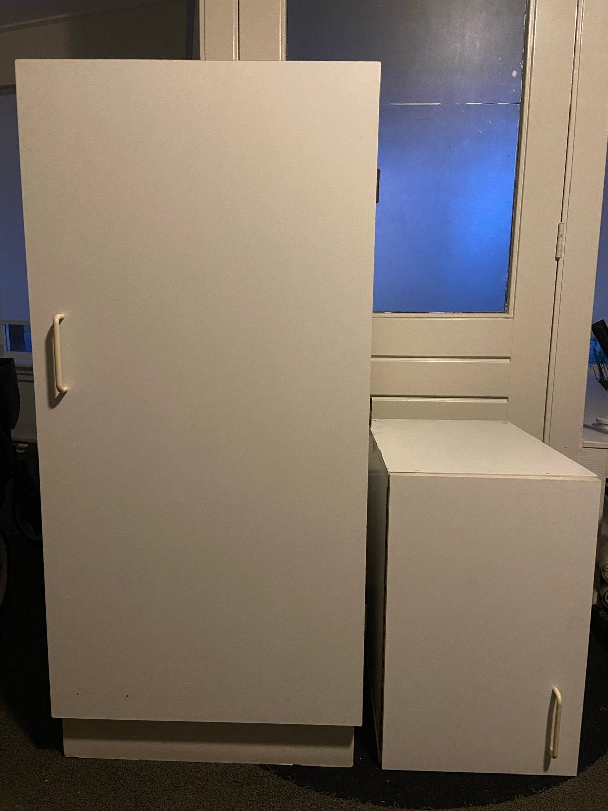Twee kasten voor schuur of berging, Ophalen, Gebruikt