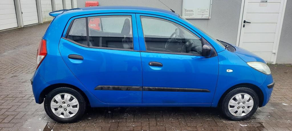 Hyundai i10 1.1 I 5DR 2008 Blauw, Auto's, Hyundai, Voorwielaandrijving, 31 €/maand, 4 cilinders, Origineel Nederlands
