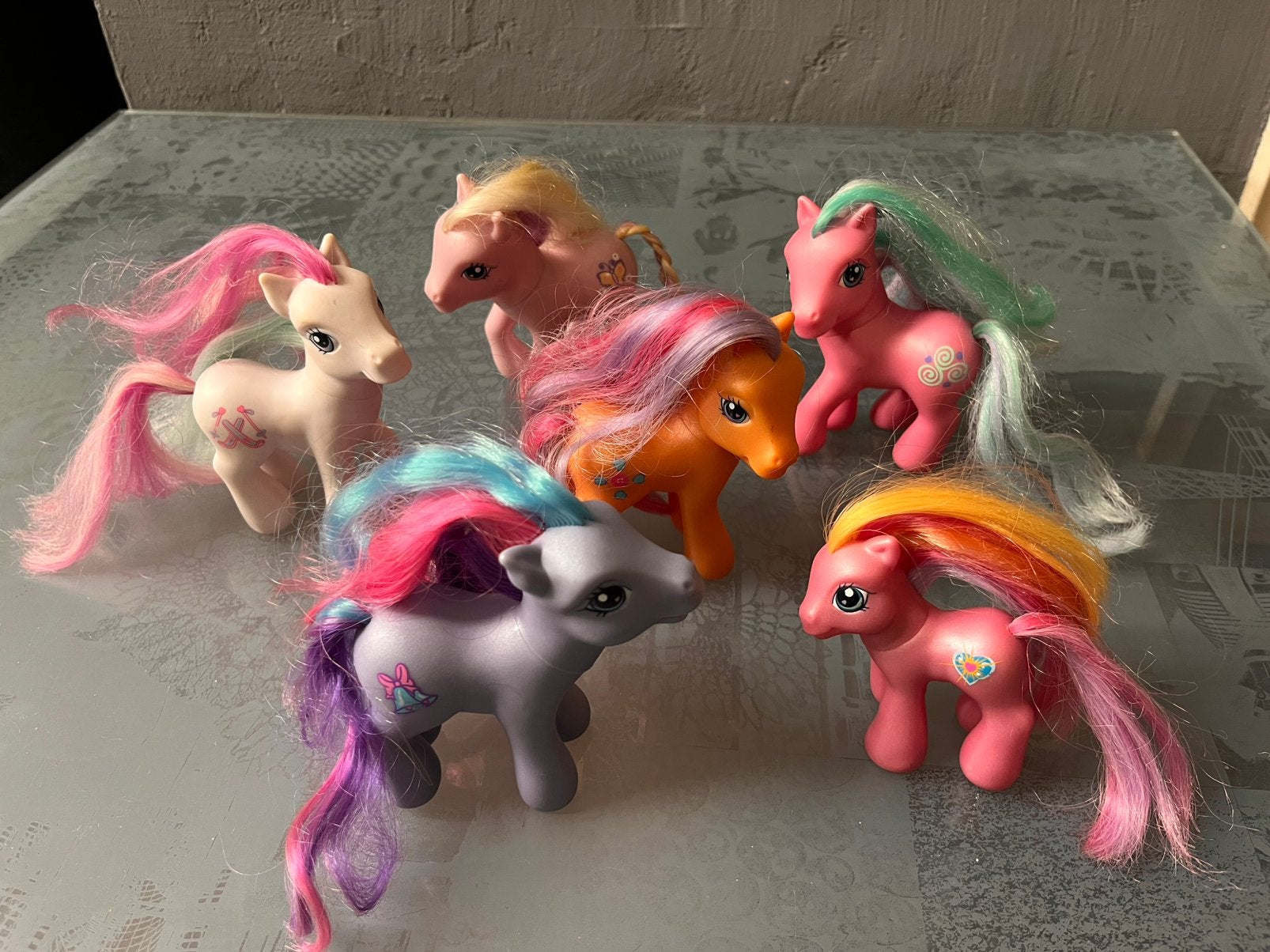 6 My Little Pony paardjes g3, Kinderen en Baby's, Speelgoed | My Little Pony, Ophalen of Verzenden, Gebruikt