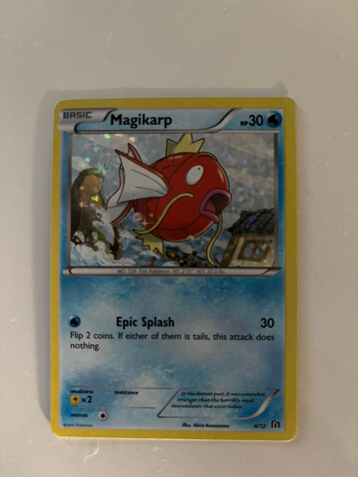 Magikarp 4/12, Ophalen, Zo goed als nieuw