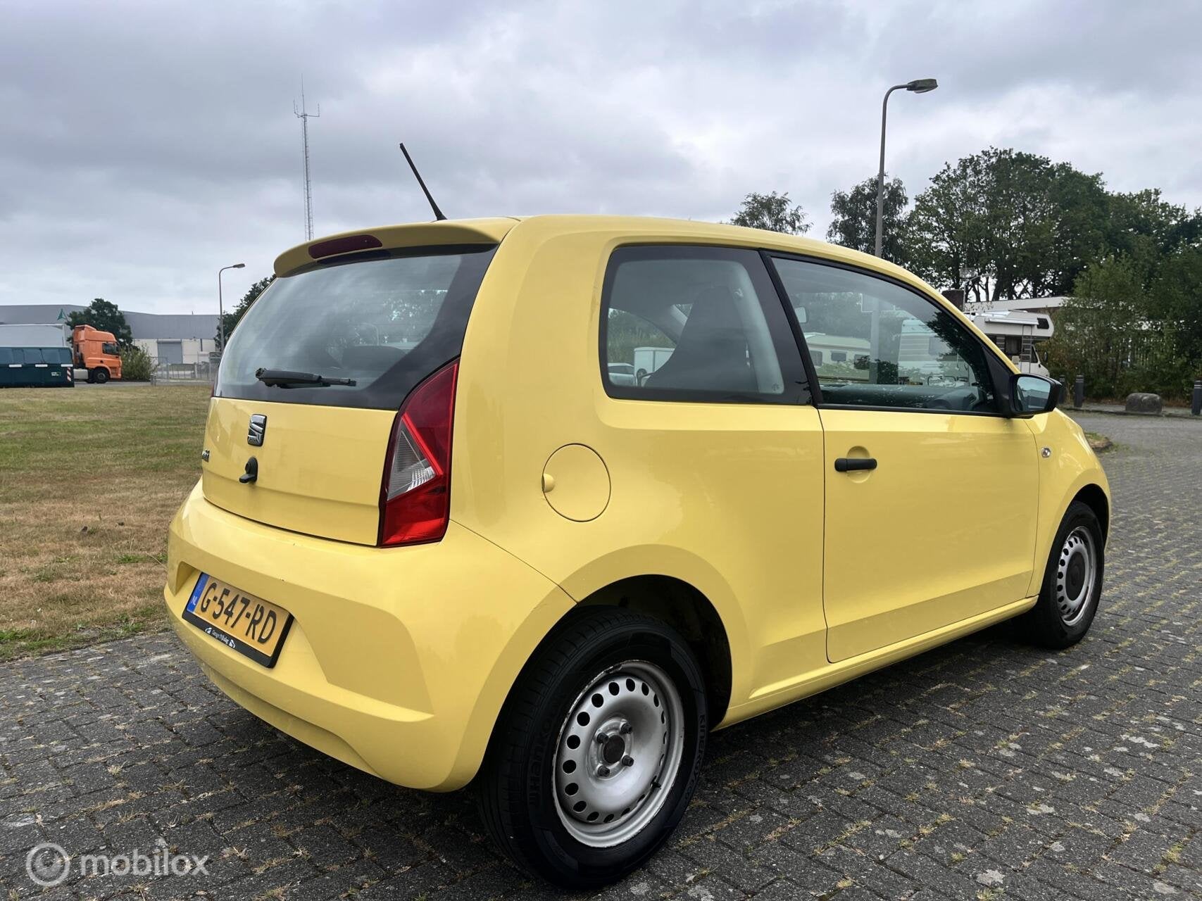 Seat Mii 1.0 Style Chic / Airco / APK /, Auto's, Voorwielaandrijving, Euro 5, Stof, Gebruikt
