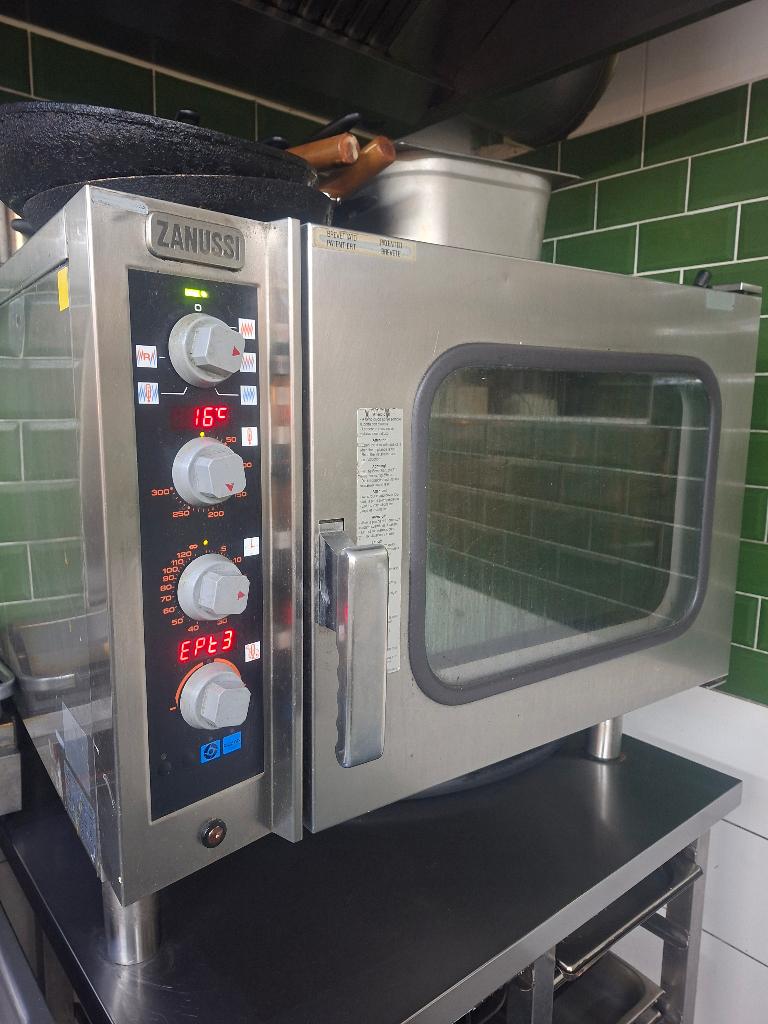 Zanussi steamer, Ophalen, Gebruikt