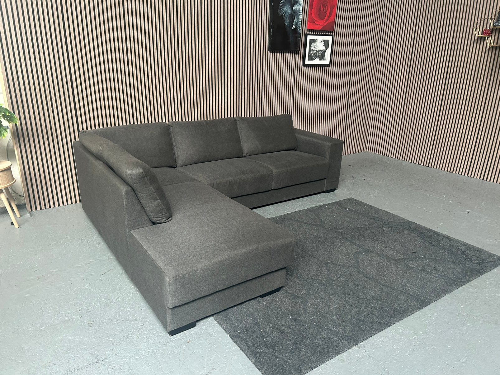 GRATIS LEVERING HOEKBANK 264X210 GEREINIGD, 250 tot 300 cm, Hoekbank, Hoekbank, Ophalen of Verzenden