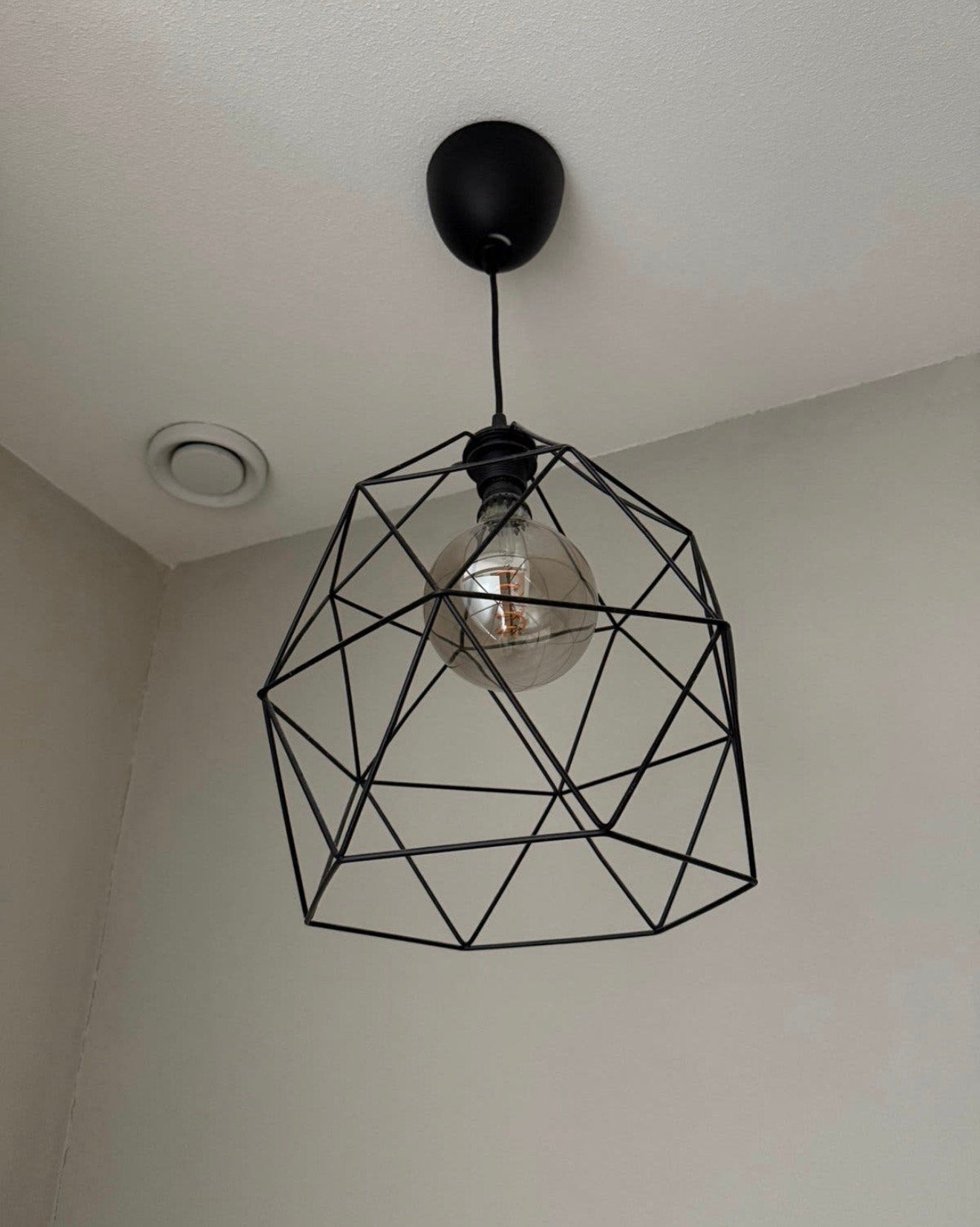 Hanglamp zwart, Ophalen, Zo goed als nieuw