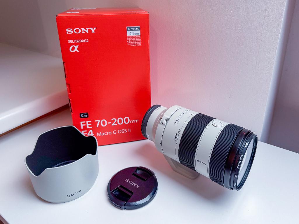 Sony FE 70-200mm f/4 Macro G OSS II, Ophalen of Verzenden, Zo goed als nieuw, Telelens, Zoom