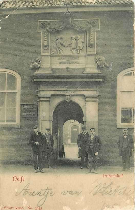 300-367-047 Delft Prinsenhof, Verzenden, Voor 1920, Zuid-Holland