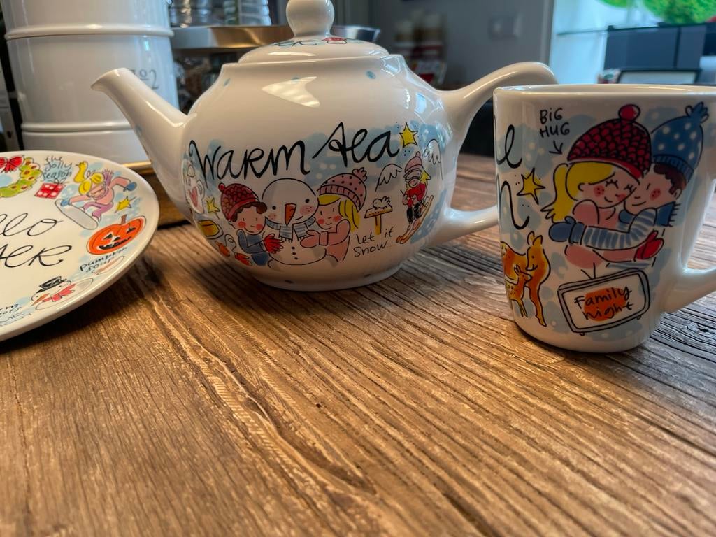 Zeldzame Blond Amsterdam RTL Winterset - Nieuwstaat!, Blond Amsterdam, Keramiek, Overige typen, Nieuw