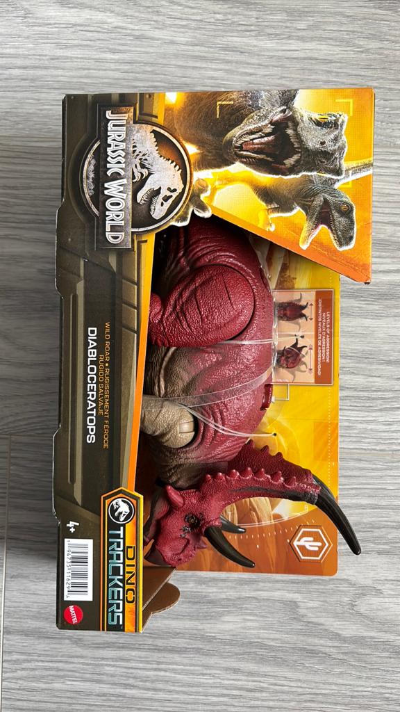 Jurassic World Dino Trackers Diabloceratops Speelfiguur, Ophalen of Verzenden, Nieuw