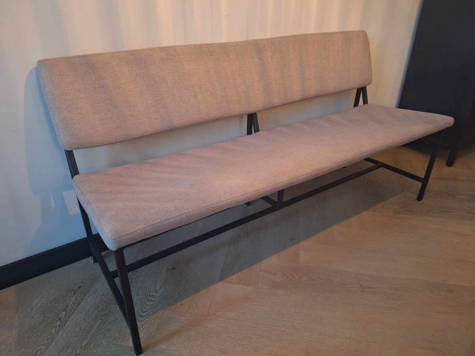 Nous living eetkamerbank roze, Huis en Inrichting, Ophalen, Minder dan 75 cm, Tweepersoons, 150 tot 200 cm