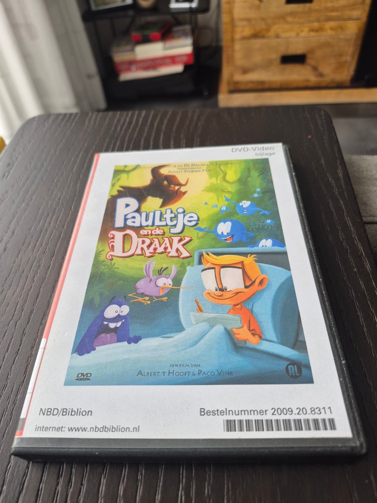 Paultje en de Draak DVD - Kinderfilm, Gebruikt, Animatie, Alle leeftijden, Film