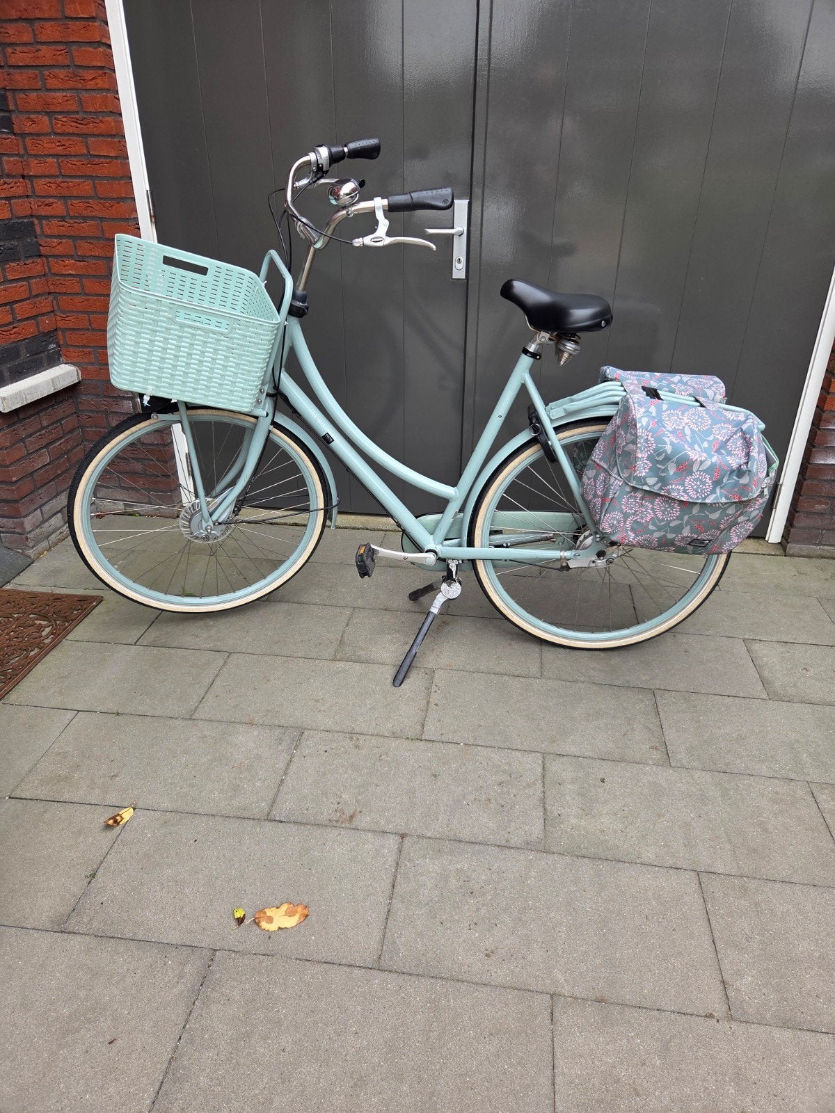 Batavus CNCTD 61 damesfiets met mand en dubbele fietstassen, Ophalen, Gebruikt, Versnellingen, Batavus