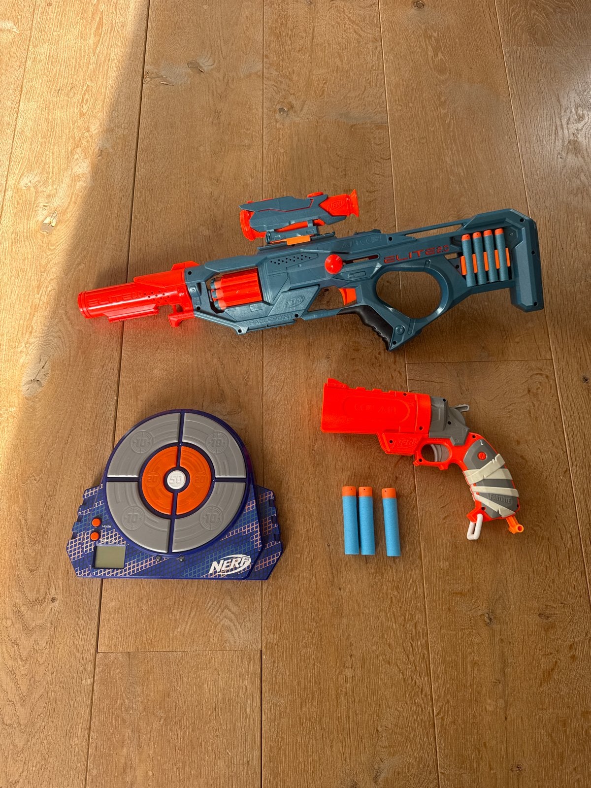 NERF-set: Elite 2.0, Fortnite Flare & digital elite target, Ophalen of Verzenden, Nieuw